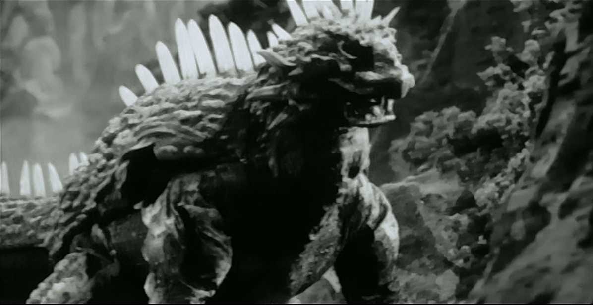 Varan on the rampage in Varan the Unbelievable (1958)