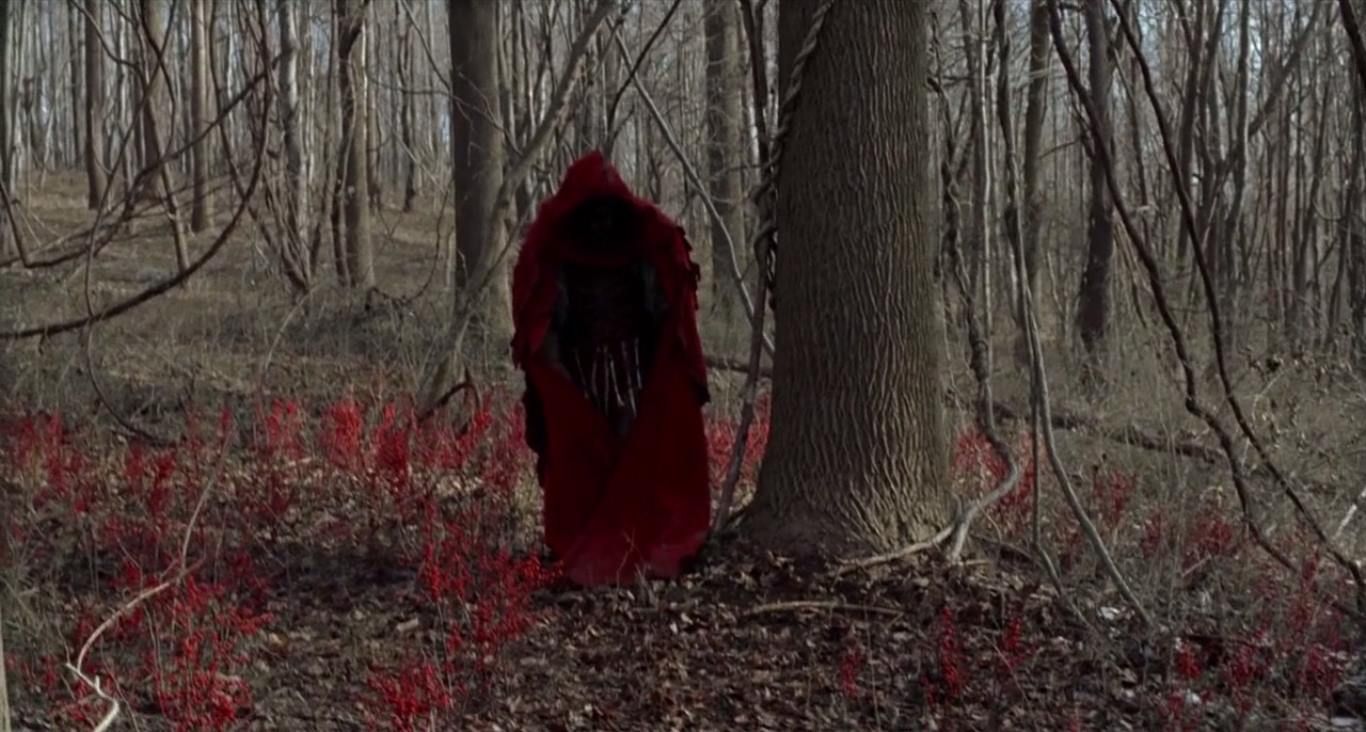 The mysterious creatures in the woods in The Village (2004)