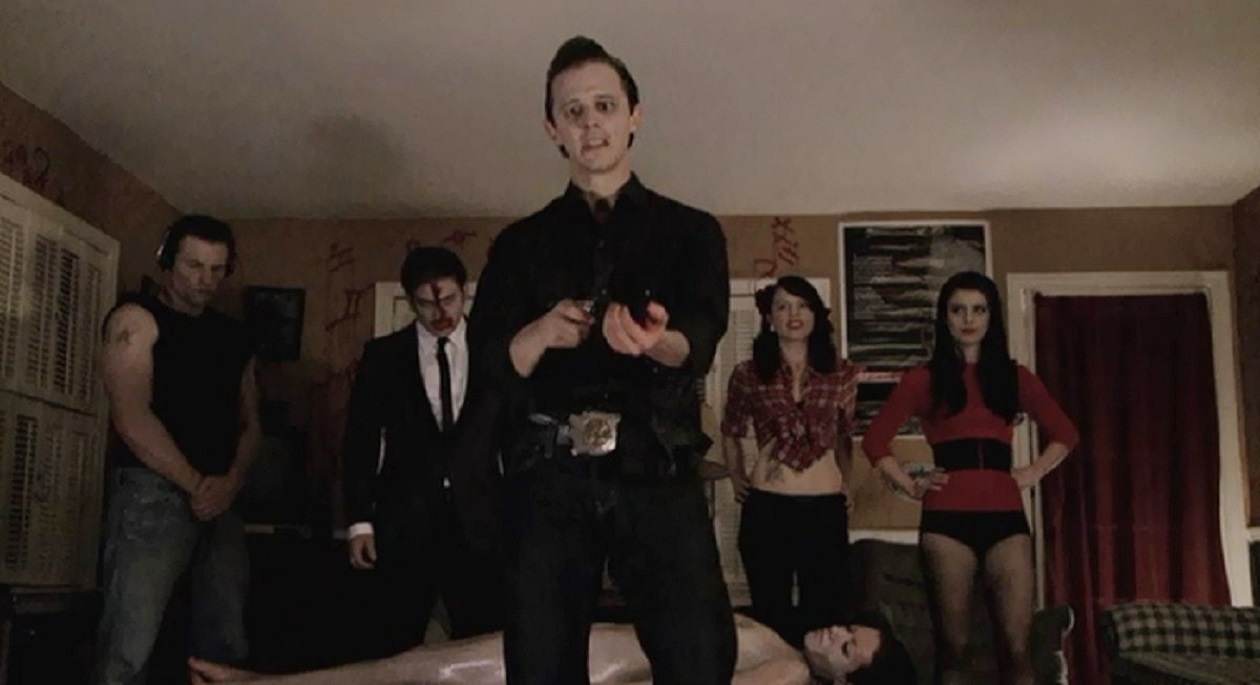 Samuel Child, Joseph McKelheer, Joe Egender, Mackenzie Firgens and Ilea Matthews in The Violent Kind (2010)
