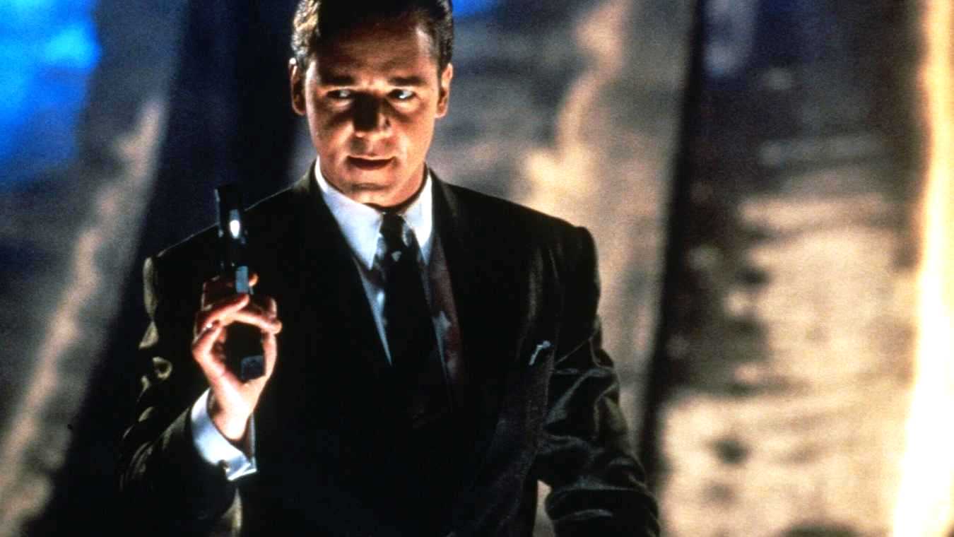 Russell Crowe as the android serial killer SID 6.7 in Virtuosity (1995)