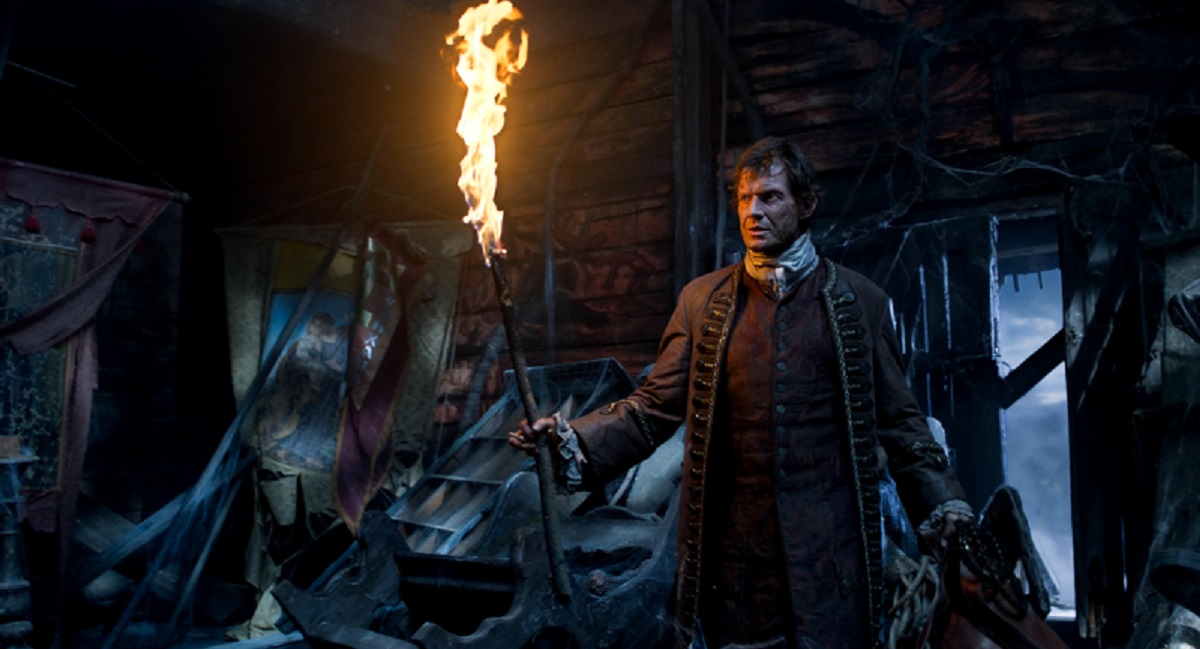 Cartographer Jason Flemyng ventures into the haunted church in Viy (2014)