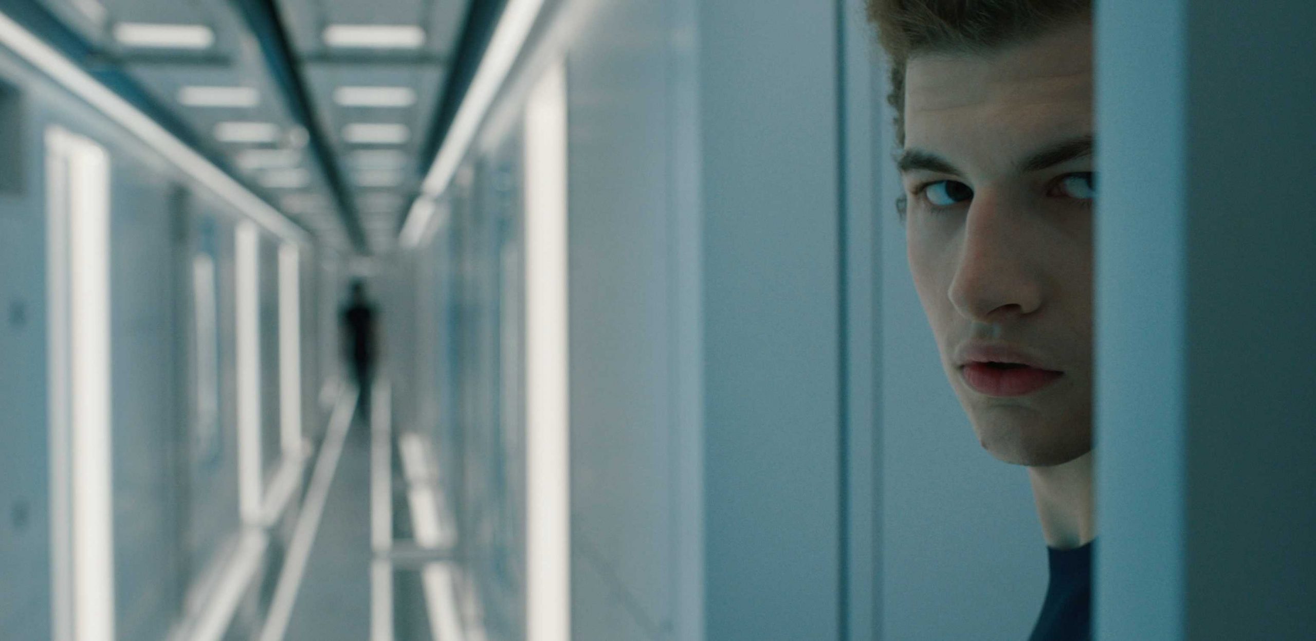 Christopher (Tye Sheridan) in Voyagers (2021)