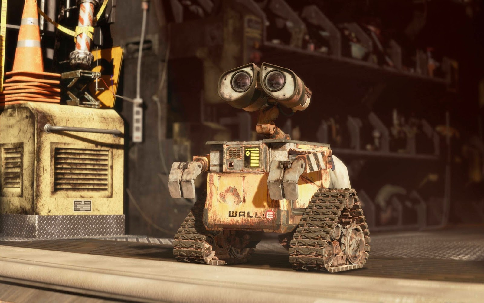 Wall-E (voiced by Ben Burtt) in Wall-E (2008)