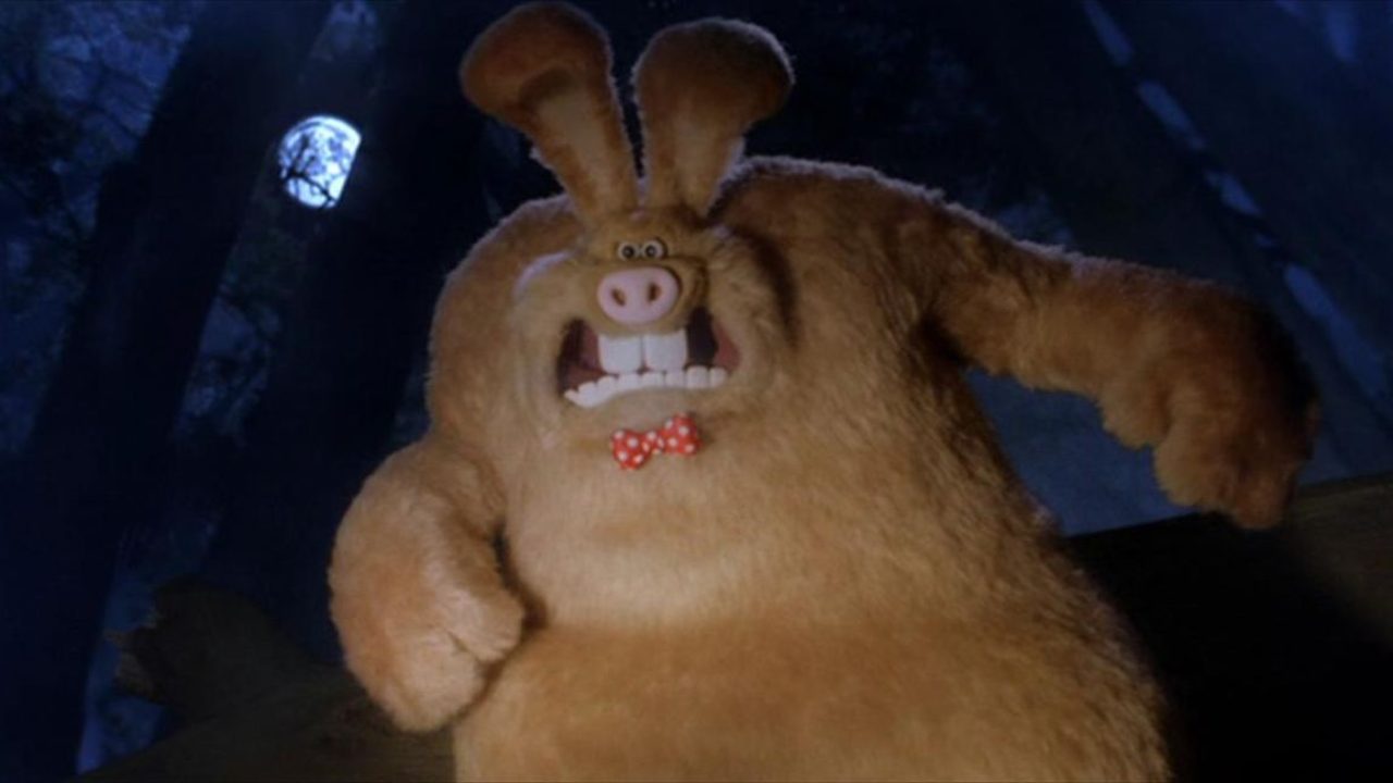 The were-rabbit in Wallace and Gromit in the Curse of the Were-Rabbit (2005)