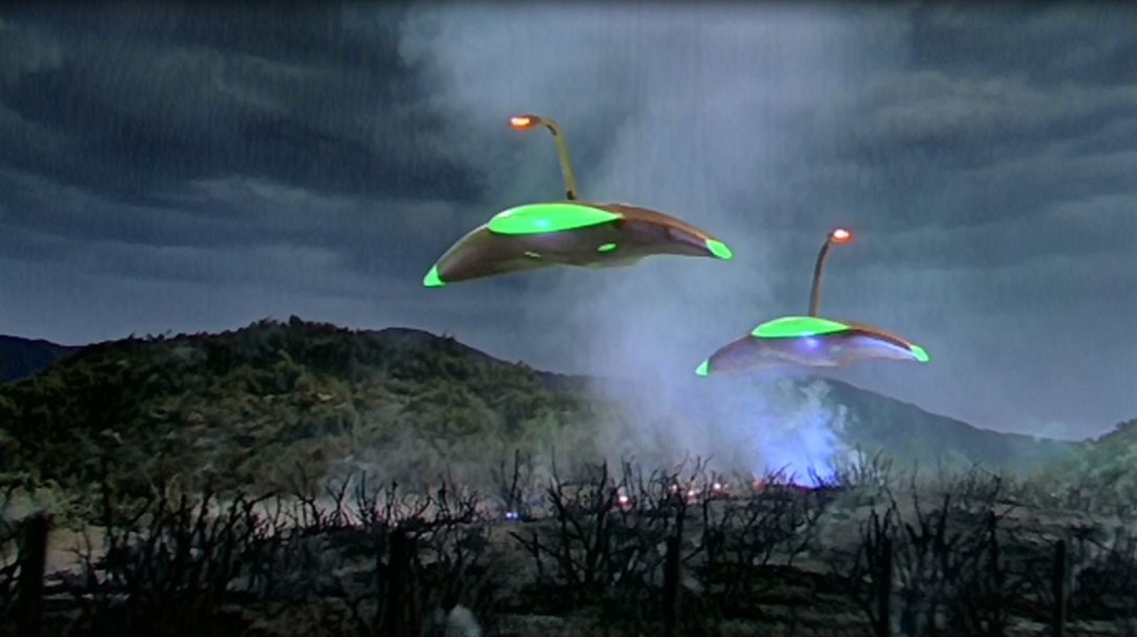 The Martian war machines in The War of the Worlds (1953)