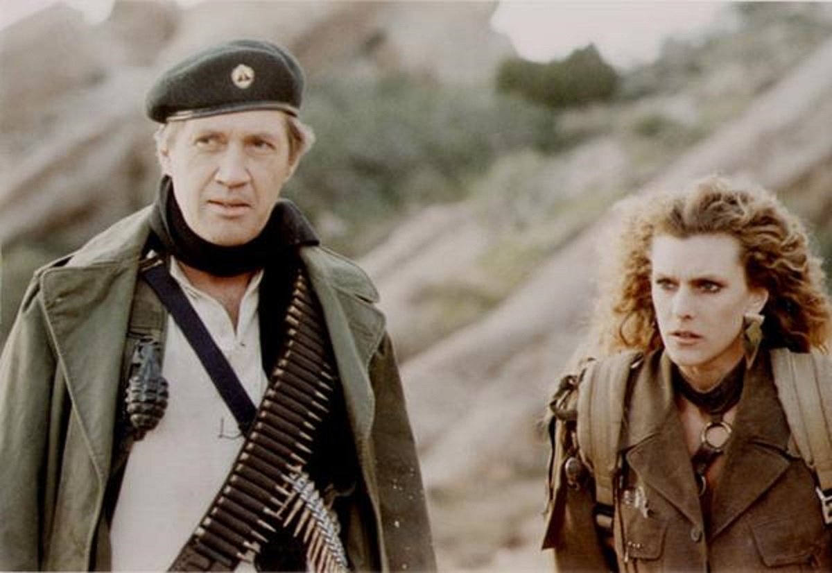 David Carradine, Dawn Wildsmith in Warlords (1988)