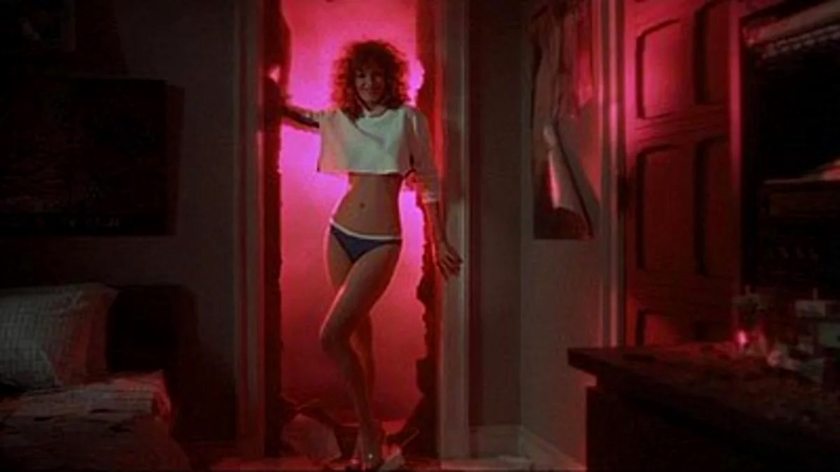 Kelly LeBrock as the perfect woman Lisa in Weird Science (1985)