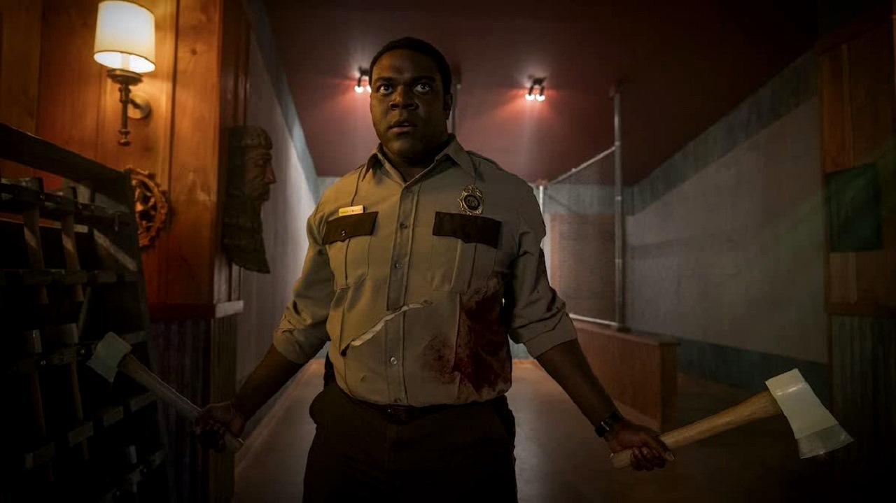 Sam Richardson as Finn Wheeler in Werewolves Within (2021)