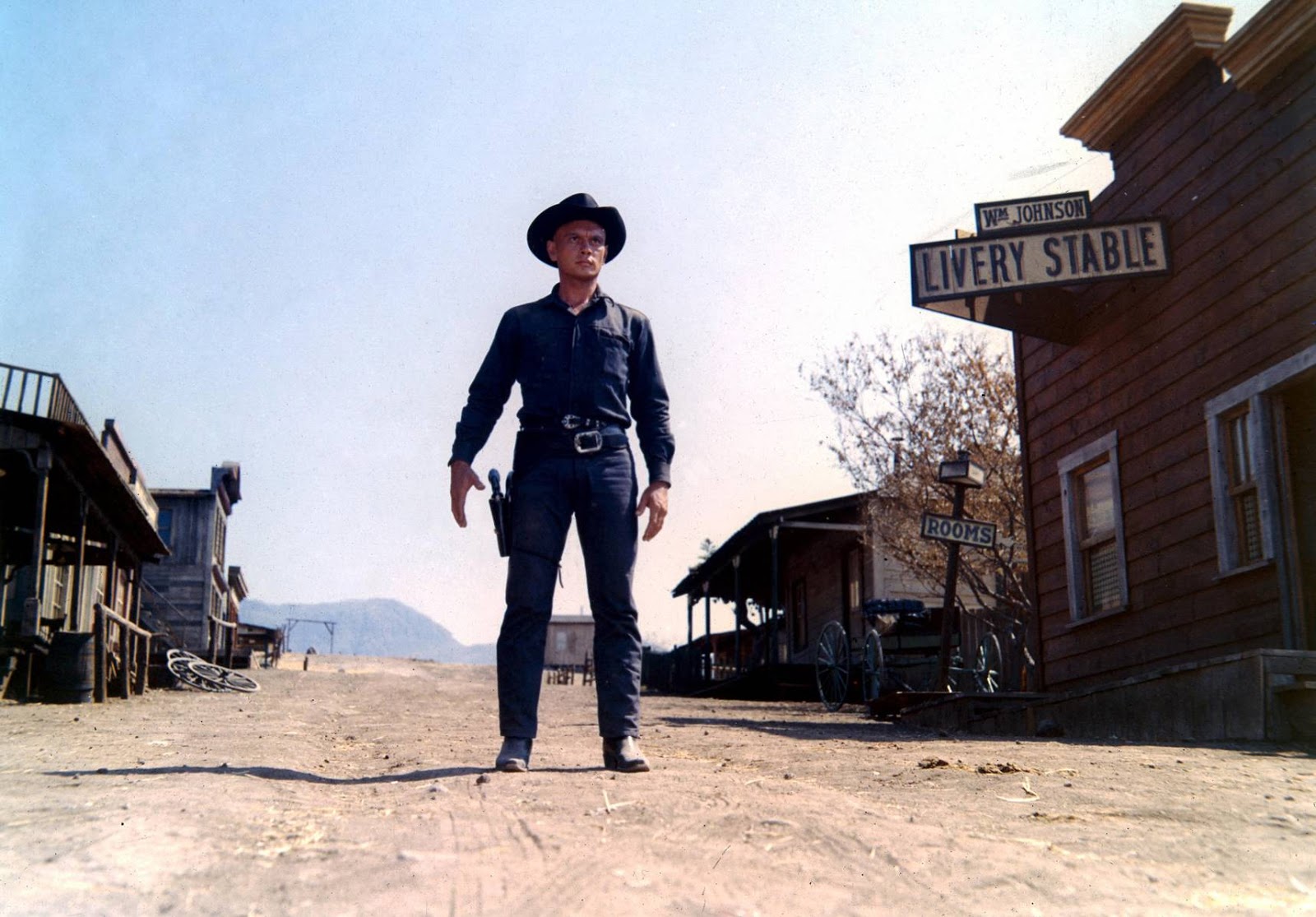 The Gunslinger (Yul Brynner) in Westworld (1973)