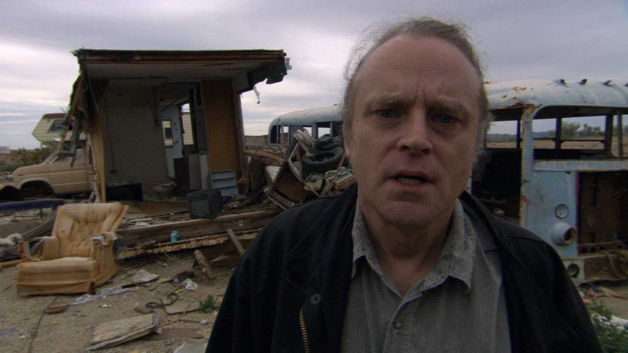 Brad Dourif as the alien narrator in The Wild Blue Yonder (2005)