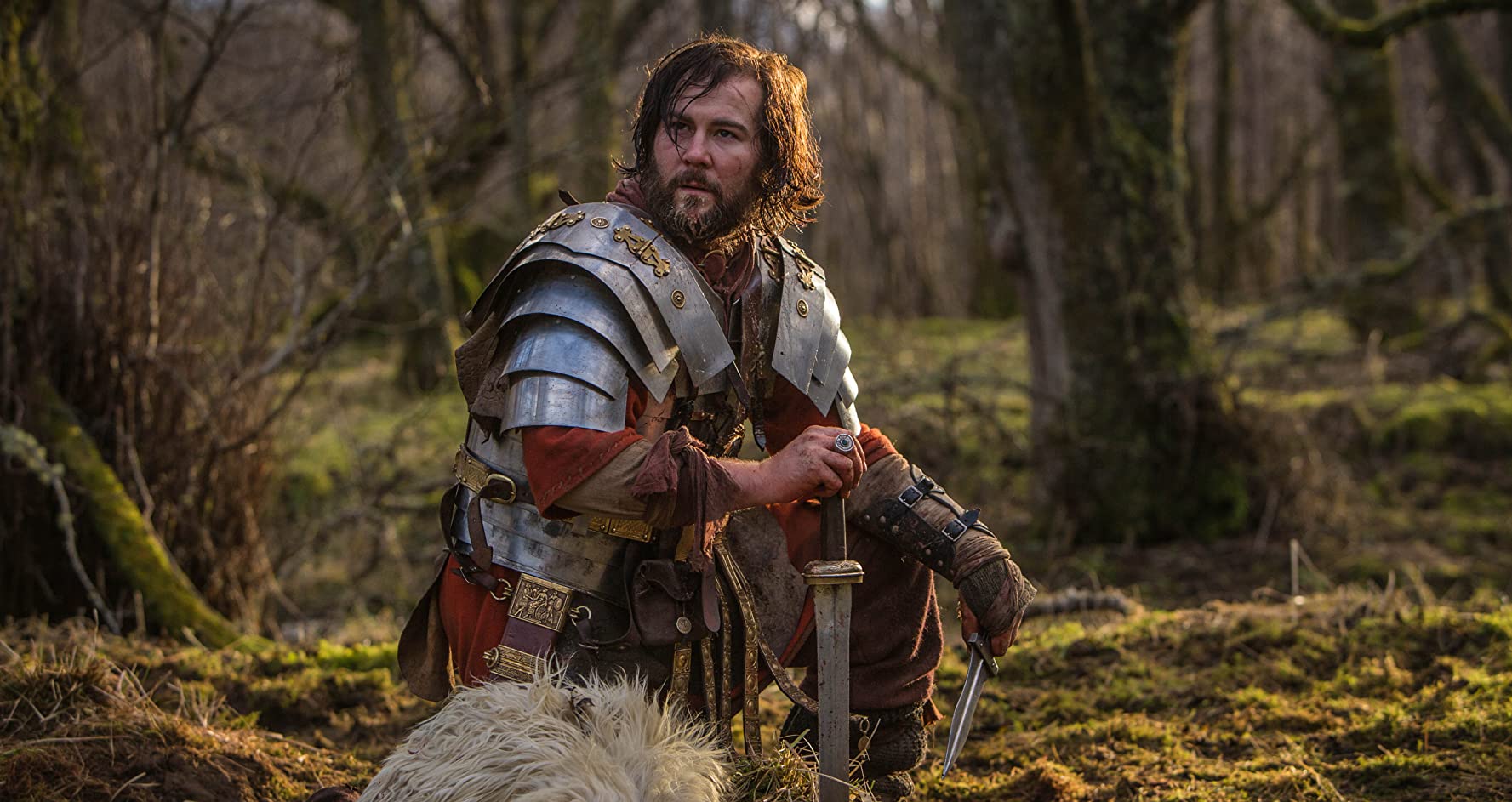 Stuart Brennan as the centurion Grackus in Wolf (2019)