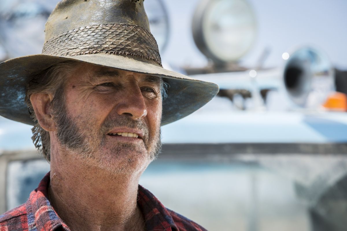 John Jarrett as the psychopathic Mick Taylor in Wolf Creek (2005)