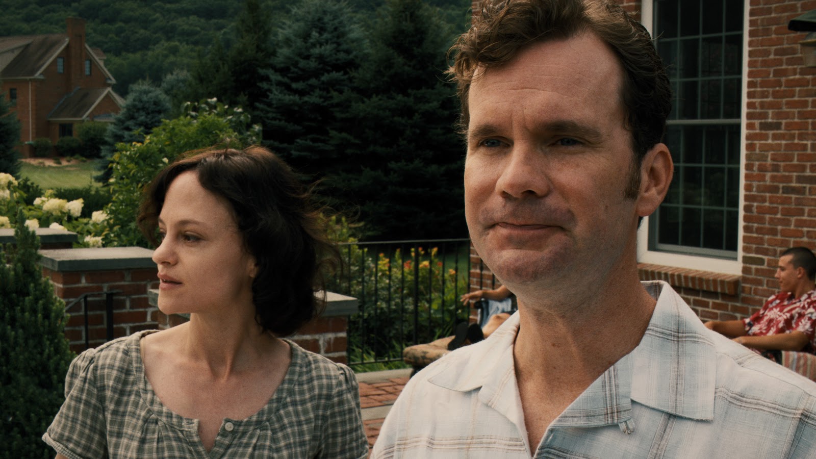 Wife Angela Bettis and husband Sean Bridgers in The Woman (2011)