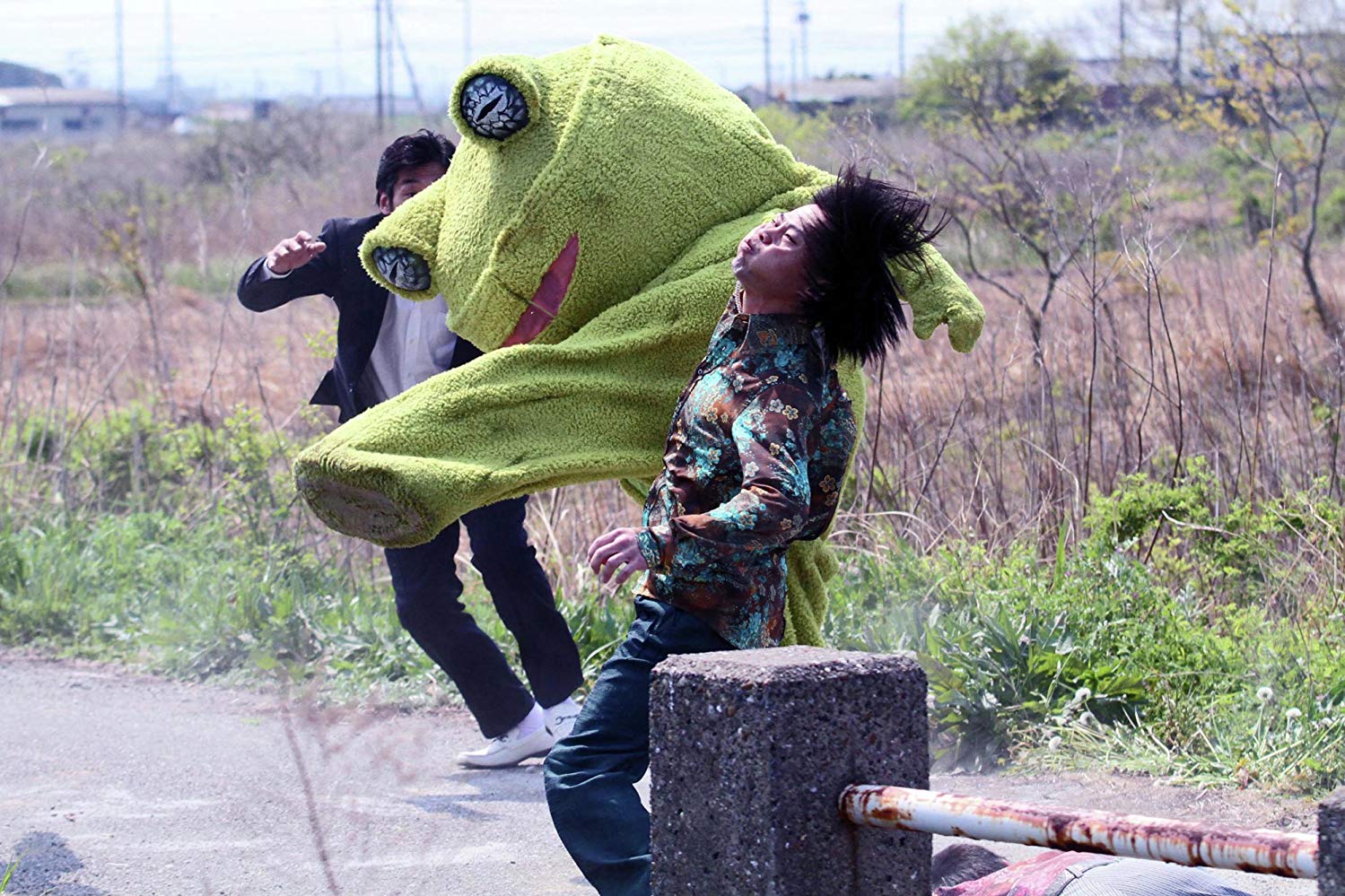 The Frog (Masanori Mimoto) goes into action in Yakuza Apocalypse (2015)1