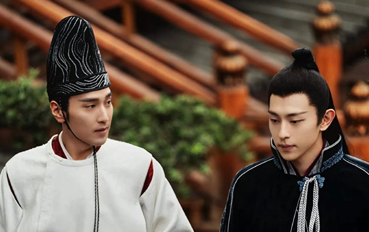 Qing Ming (Mark Chao) and Bo Ya (Allen Deng) in The Yin-Yang Master: Dream of Eternity (2020) 