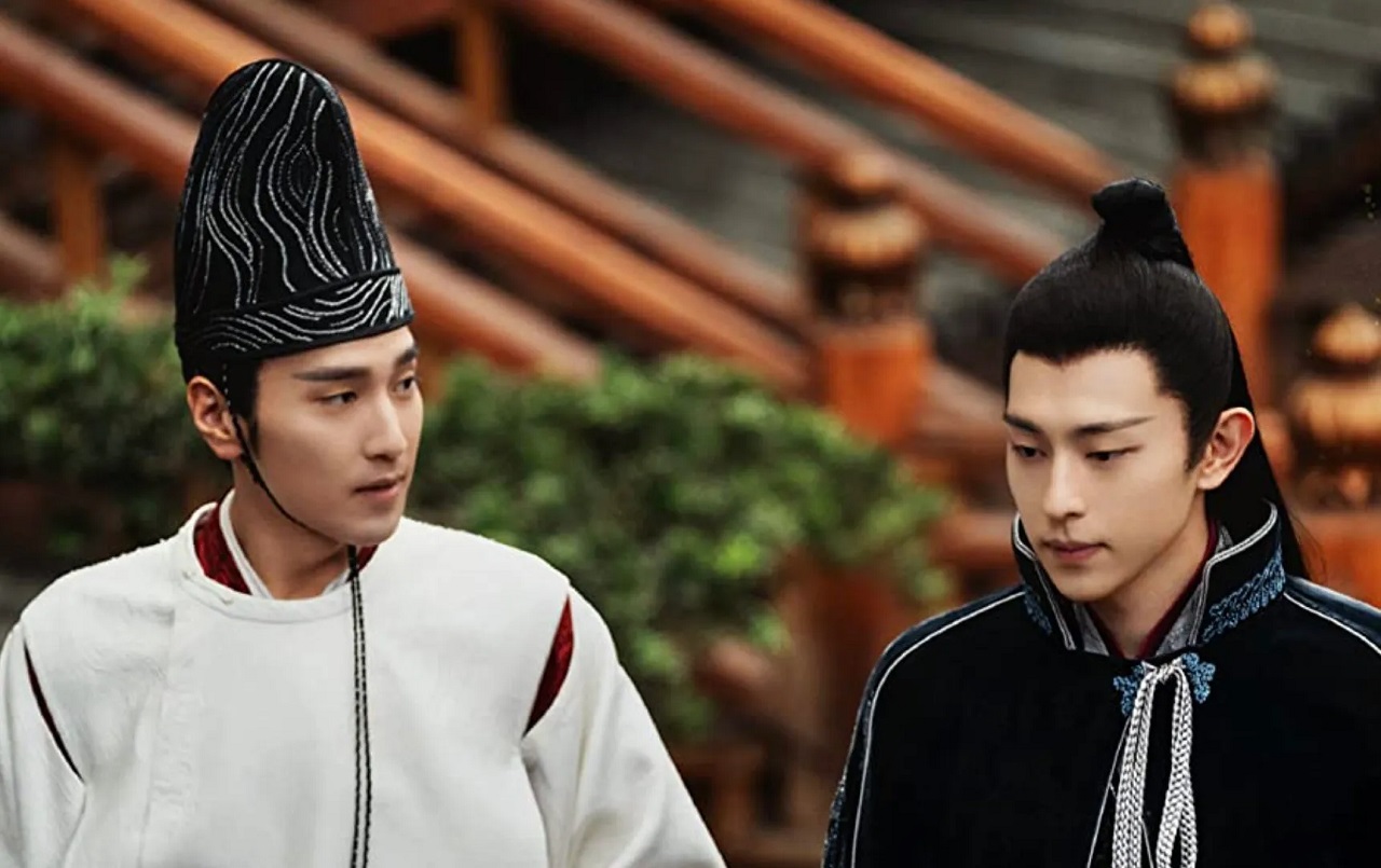 Qing Ming (Mark Chao) and Bo Ya (Allen Deng) in The Yin-Yang Master: Dream of Eternity (2020)