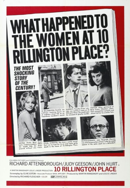 10 Rillington Place (1971) poster
