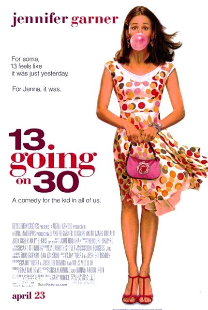 13 Going on 30 (2004) poster