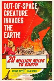 20 Million Miles to Earth (1957) poster