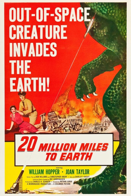 20 Million Miles to Earth (1957) poster