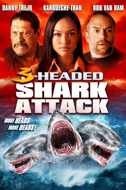 3 Headed Shark Attack (2015) poster