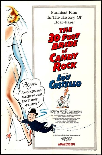 The 30 Foot Bride of Candy Rock (1959) poster