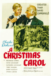 A Christmas Carol (1938) poster