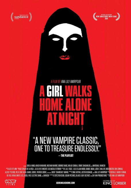 A Girl Walks Home Alone at Night (2014) poster