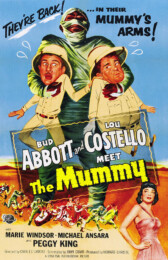 Abbott and Costello meet the Mummy (1955) poster