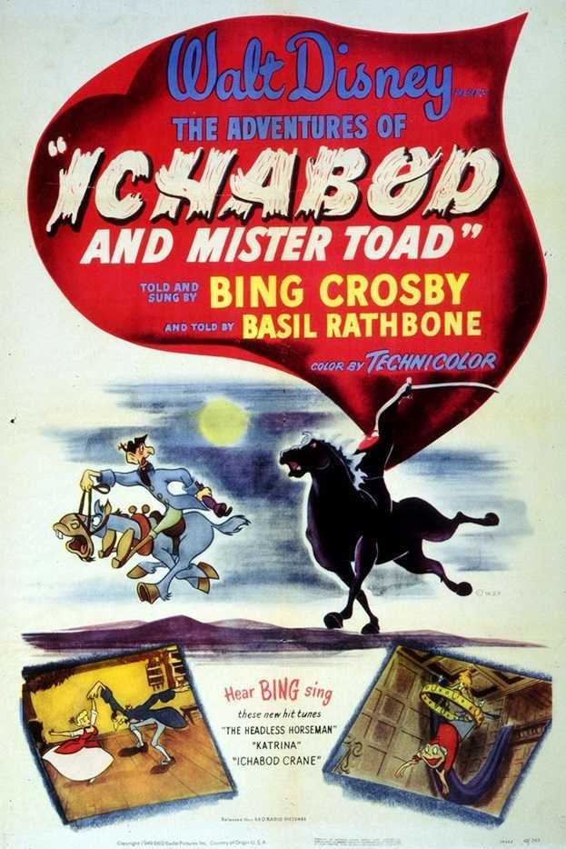 The Adventures of Ichabod and Mr. Toad (1949) poster