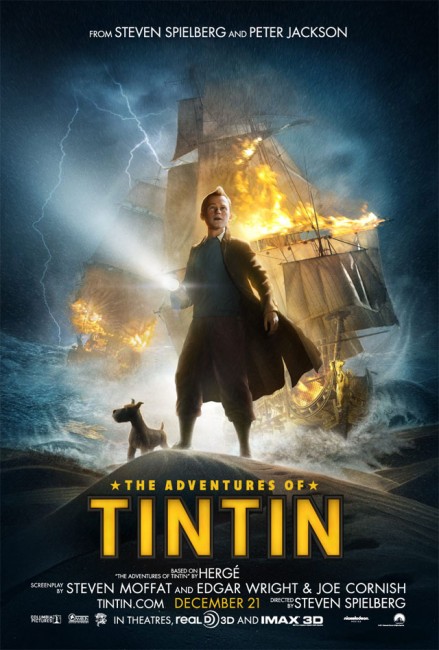 The Adventures of Tintin (2011) poster