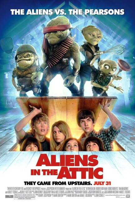 Aliens in the Attic (2009) poster