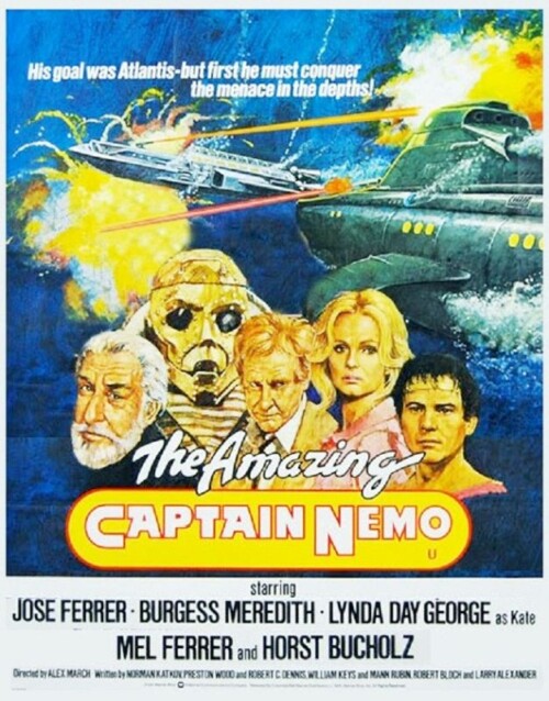 The Amazing Captain Nemo (1978) poster