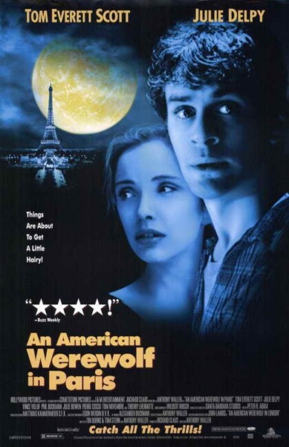 An American Werewolf in Paris (1997) poster