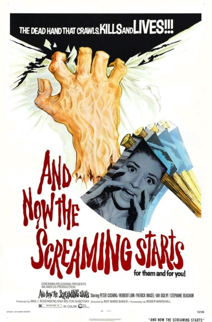 And Now the Screaming Starts (1973) poster