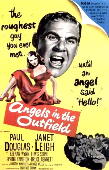 Angels in the Outfield (1951) poster