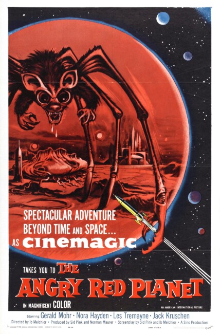 The Angry Red Planet (1959) poster