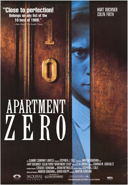 Apartment Zero (1988) poster