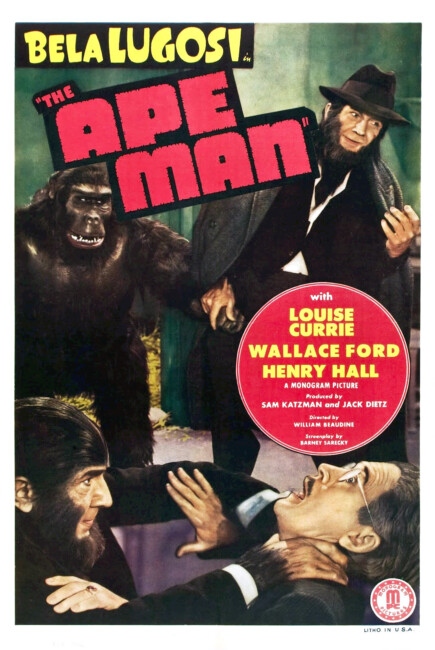 The Ape Man (1943) poster