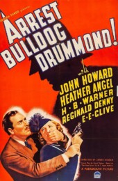 Arrest Bulldog Drummond (1938) poster