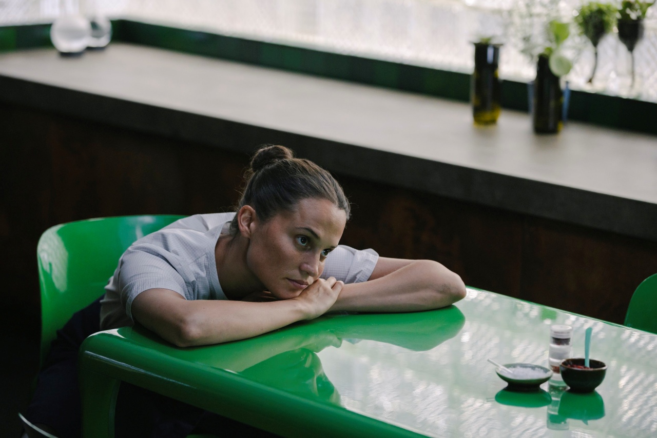 Alicia Vikander as Virginia in The Assessment (2024)