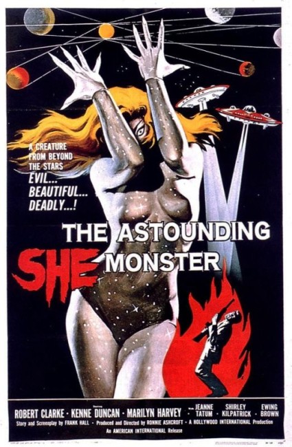 The Astounding She-Monster (1958) poster