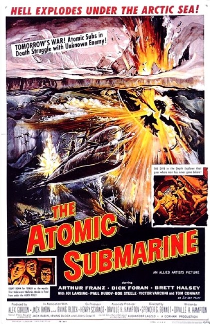 The Atomic Submarine (1959) poster