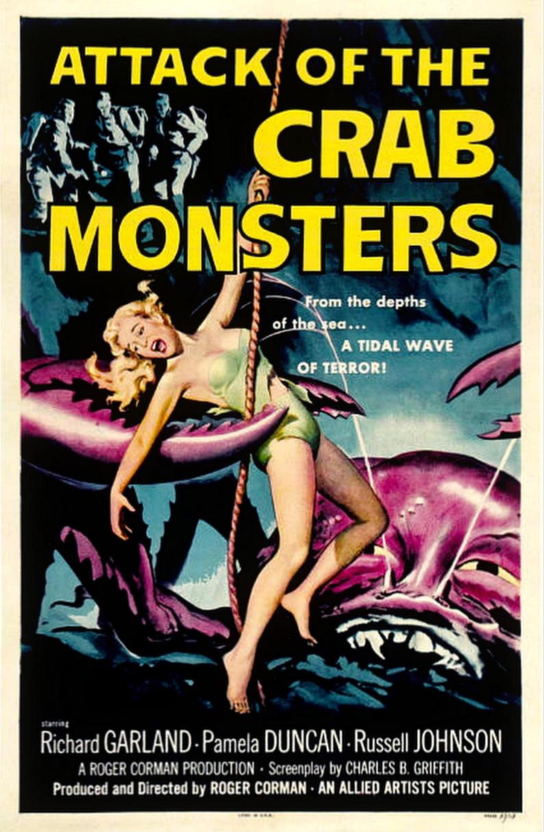 artwork credits attack of the giant crab monsters artwork credits attack of the giant crab monsters