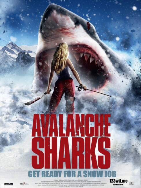 Avalanche Sharks (2013) poster