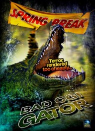 Bad CGI Gator (2023) poster