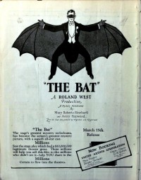 The Bat (1926) poster