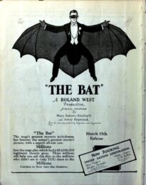 The Bat (1926) poster