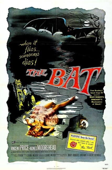 The Bat (1959) poster