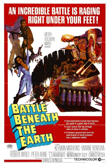 Battle Beneath the Earth (1967) poster